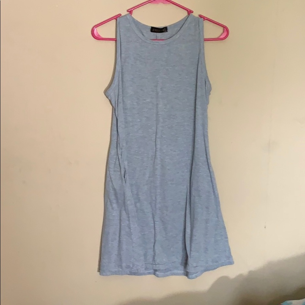 Grey Tank Top Dress